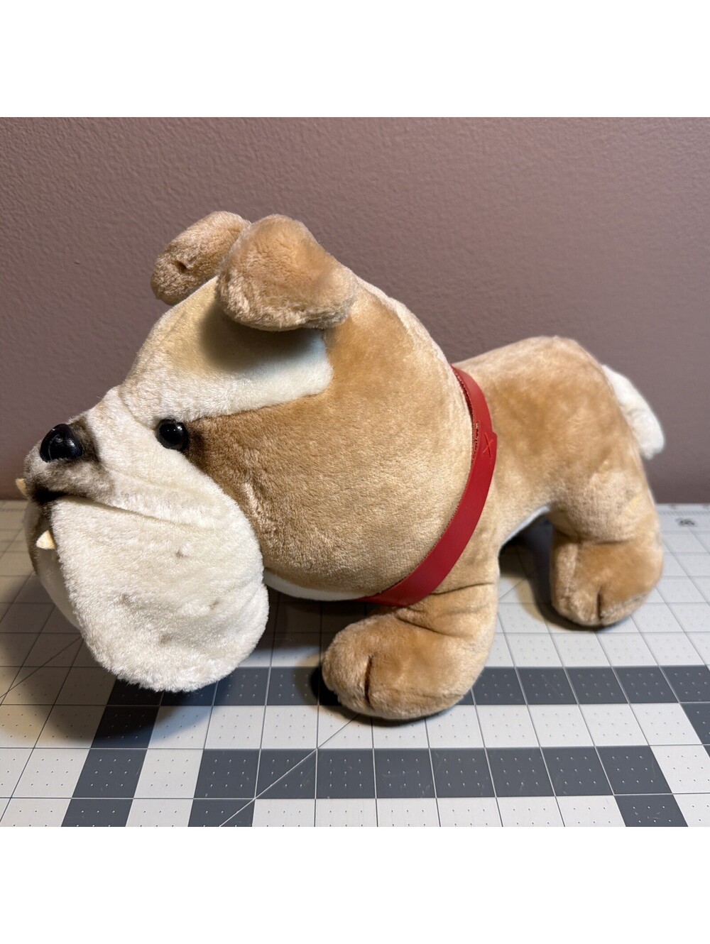 Vintage 1984 Dakin Bulldog Plush 13"